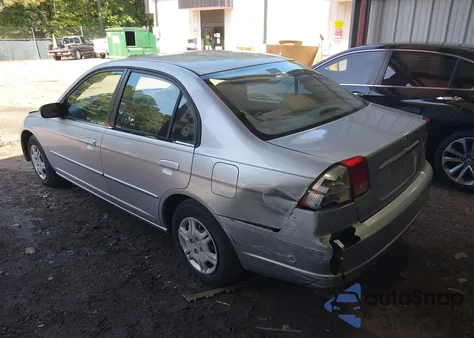 2002 Honda Civic Lx z USA, uszkodzony, nr VIN 1HGES15522L047026